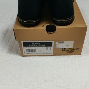 Dr. Martens Black Waffle Cotton Shoreditch Bootie